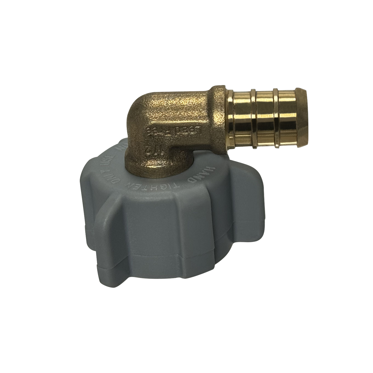 1/2 Inch PEX-B Barb x 7/8 Inch FNPT Swivel Elbow