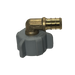 1/2 Inch PEX-B Barb x 7/8 Inch FNPT Swivel Elbow