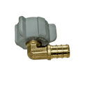 1/2 Inch PEX-B Barb x 7/8 Inch FNPT Swivel Elbow