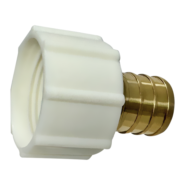 3/4 Inch PEX-B Barb x 3/4 Inch Female Swivel Adapter