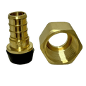 1/2 inch PEX-B Barb x 1/2 inch Female Swivel Adapter, Brass