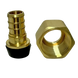 1/2 inch PEX-B Barb x 1/2 inch Female Swivel Adapter, Brass