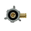 1/2 Inch PEX-B Barb x 7/8 Inch FNPT Swivel Elbow