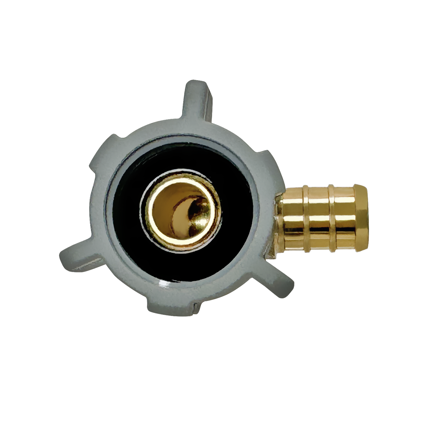 1/2 Inch PEX-B Barb x 7/8 Inch FNPT Swivel Elbow