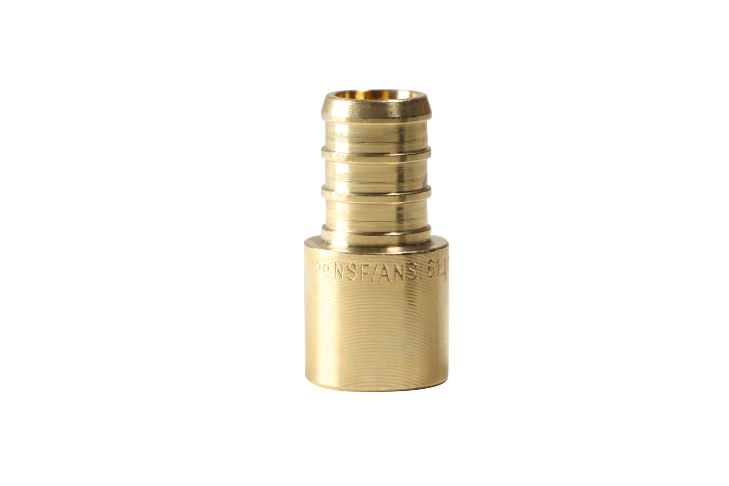 1/2 inch PEX-B Barb x 1/2 inch Male Sweat Adapter