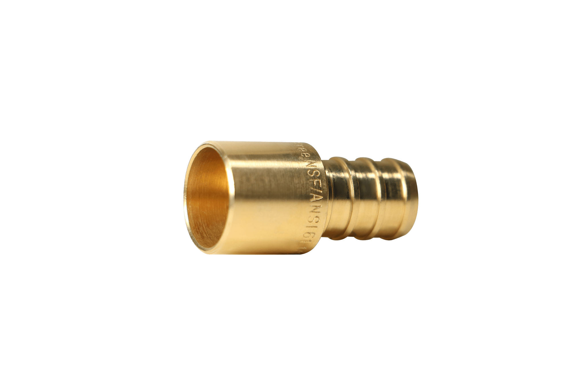 1/2 inch PEX-B Barb x 1/2 inch Male Sweat Adapter