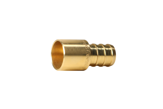 1/2 inch PEX-B Barb x 1/2 inch Male Sweat Adapter