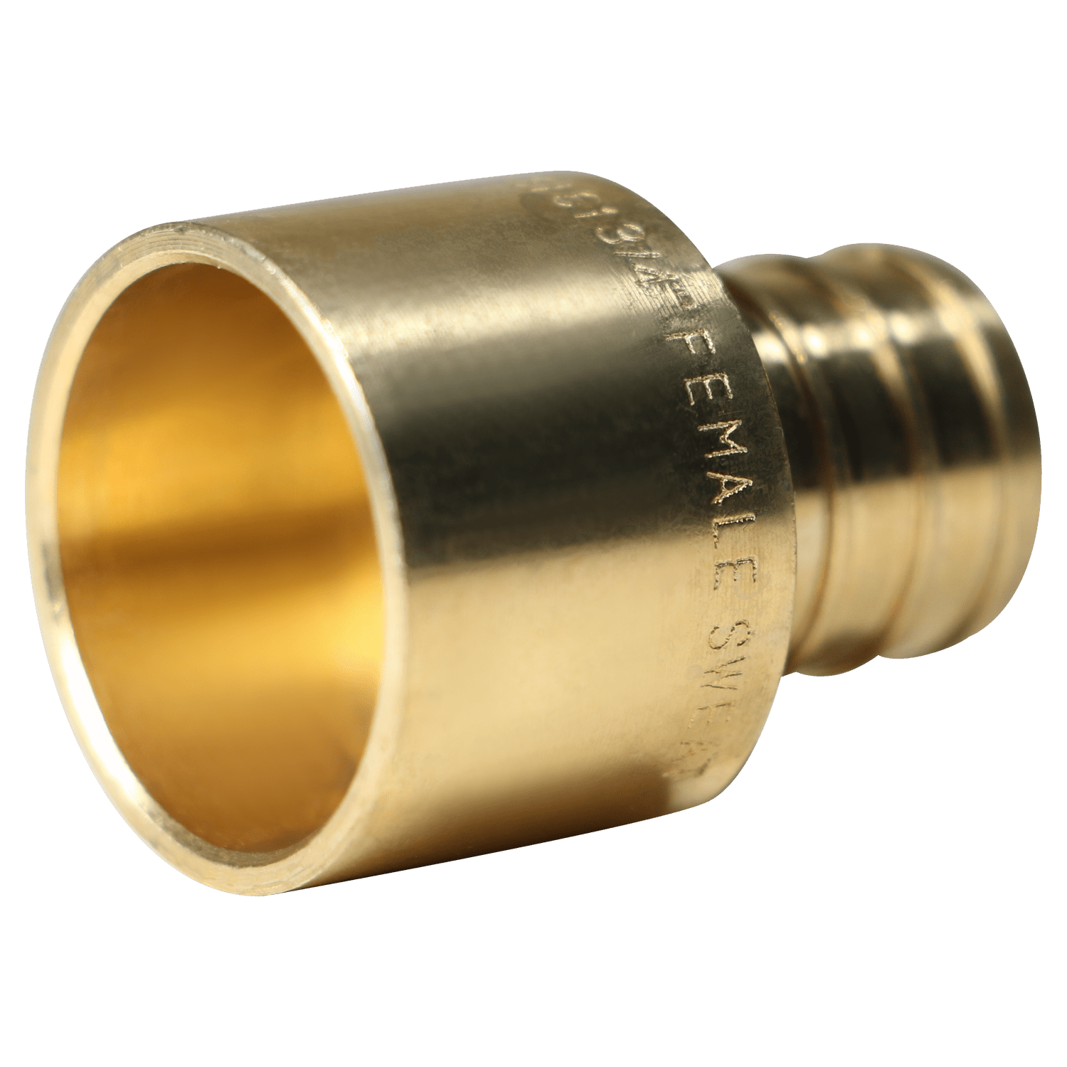 3/4 inch PEX-B Barb x 3/4 inch Female Sweat Adapter