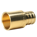 3/4 inch PEX-B Barb x 3/4 inch Male Sweat Adapter