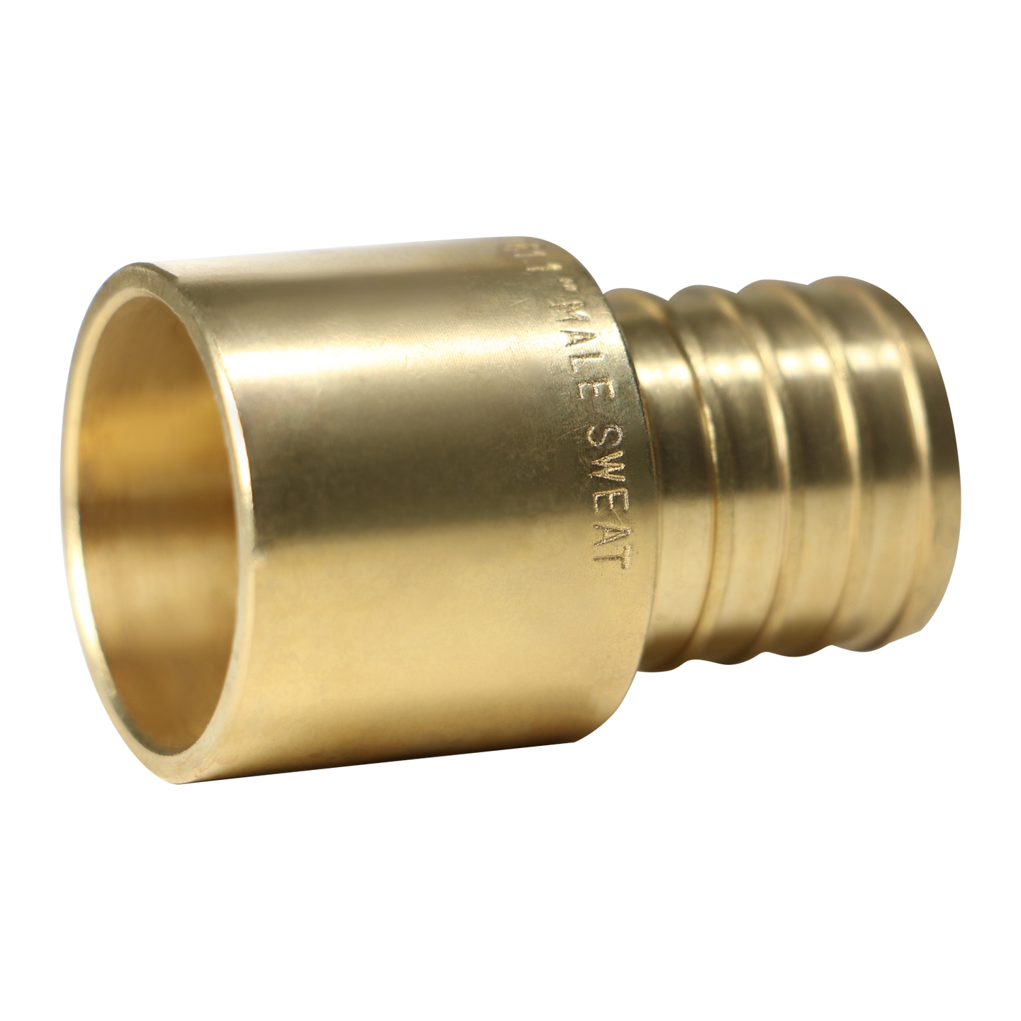 1 inch PEX-B Barb x 1 inch Male Sweat Adapter