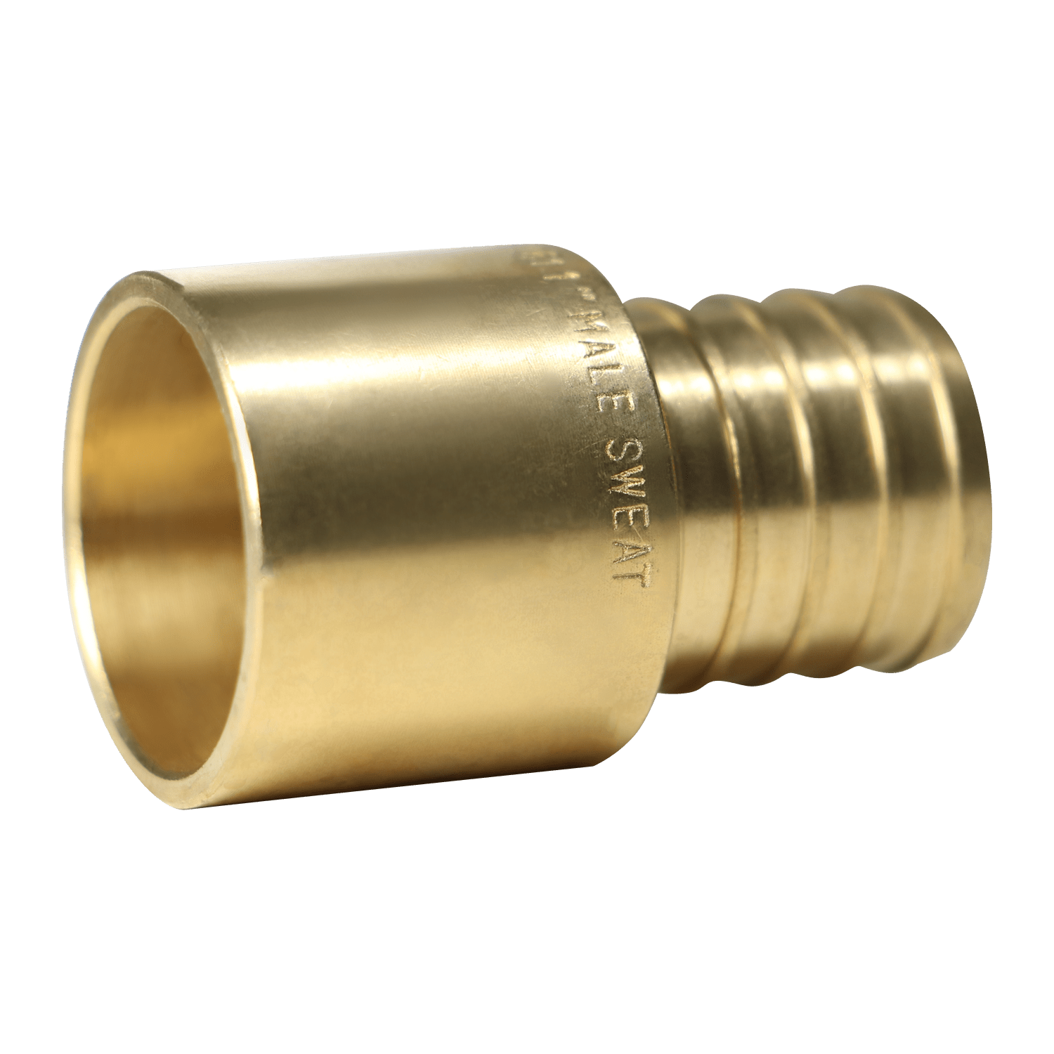 1 inch PEX-B Barb x 1 inch Male Sweat Adapter