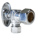 5/8 Inch OD Compression x 3/8 OD Compression Angle Valve