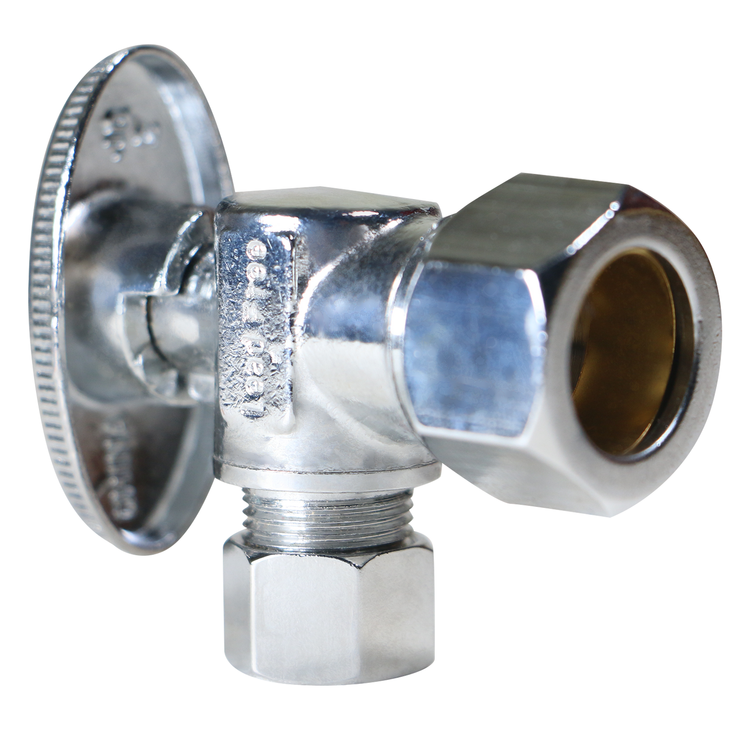 5/8 Inch OD Compression x 3/8 OD Compression Angle Valve