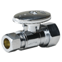 5/8 Inch OD Compression x 3/8 inch OD Compression Straight Ball Valve
