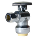 Push-to-Connect 1/2 x 3/8 Compression Angle Stop Valve