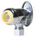 Push-to-Connect 1/2 x 3/8 Compression Angle Stop Valve