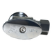 Push-to-Connect 1/2 x 3/8 Compression Angle Stop Valve