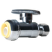 OD Compression Push-to-Connect 3/8 Inch x 1/2 Inch Straight Stop Valve