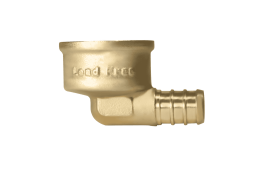 1/2 inch PEX-B Barb x 3/4 inch FNPT Elbow