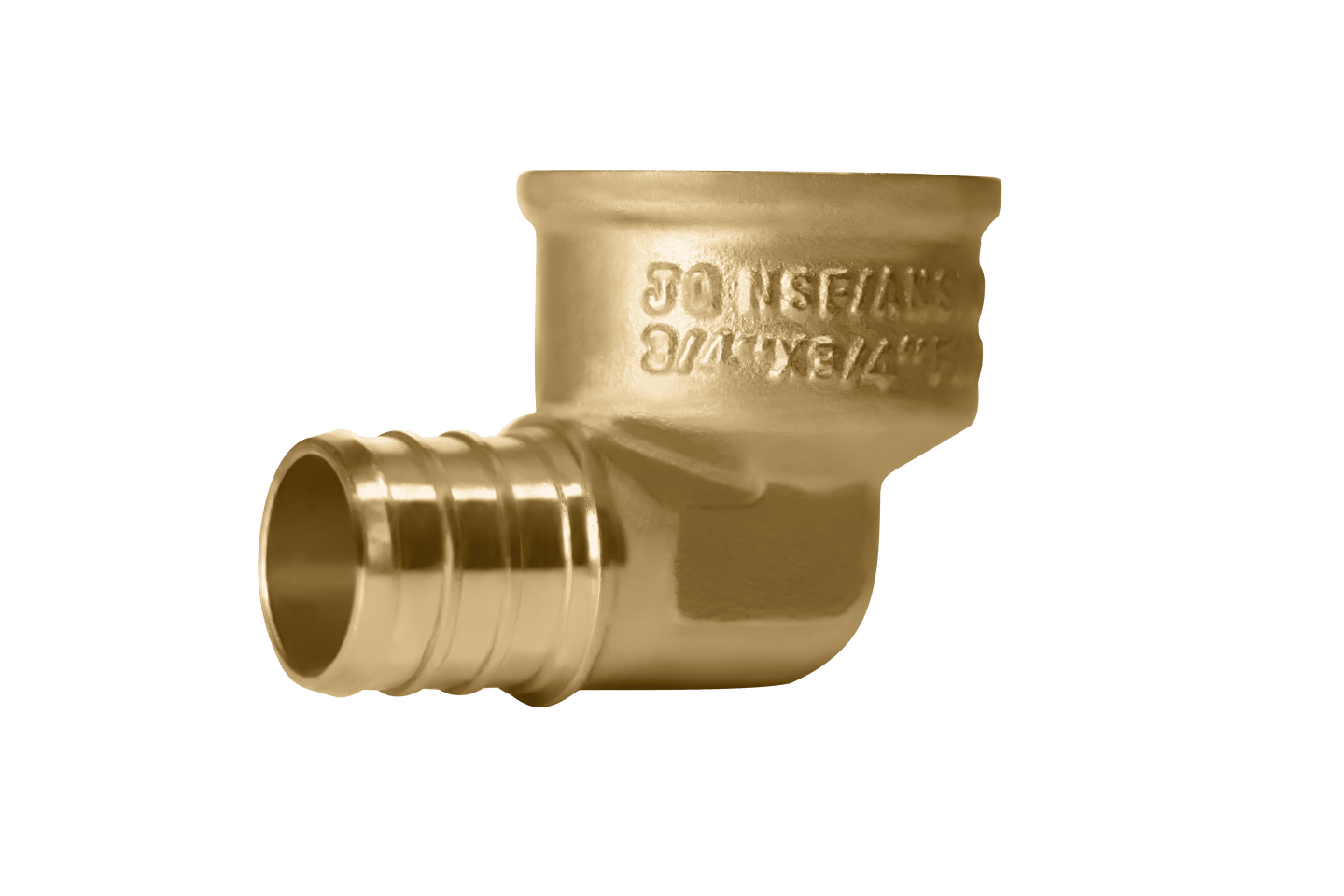 3/4 inch PEX-B Barb x 3/4 inch FNPT Elbow