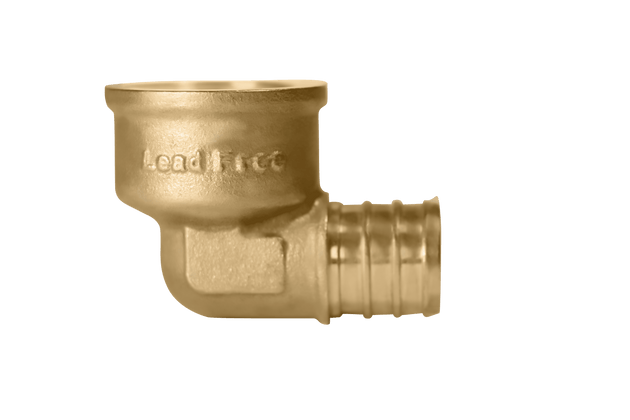 3/4 inch PEX-B Barb x 3/4 inch FNPT Elbow