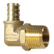 1/2 inch PEX-B Barb x 1/2 inch MNPT Elbow