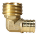 3/4 inch PEX-B Barb x 3/4 inch MNPT Elbow