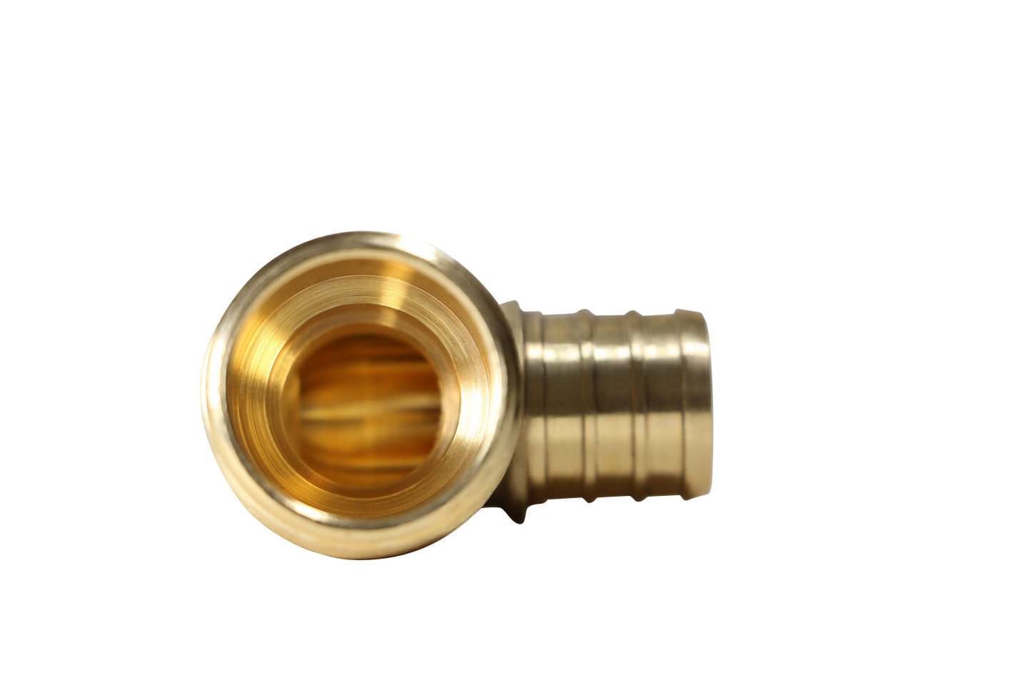 3/4 inch PEX-B Barb x 3/4 inch MNPT Elbow