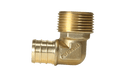3/4 inch PEX-B Barb x 3/4 inch MNPT Elbow