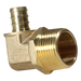 1/2 inch PEX-B Barb x 3/4 inch MNPT Elbow