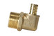 1/2 inch PEX-B Barb x 3/4 inch MNPT Elbow
