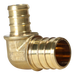 3/4 inch x 1/2 inch PEX-B Barb Elbow