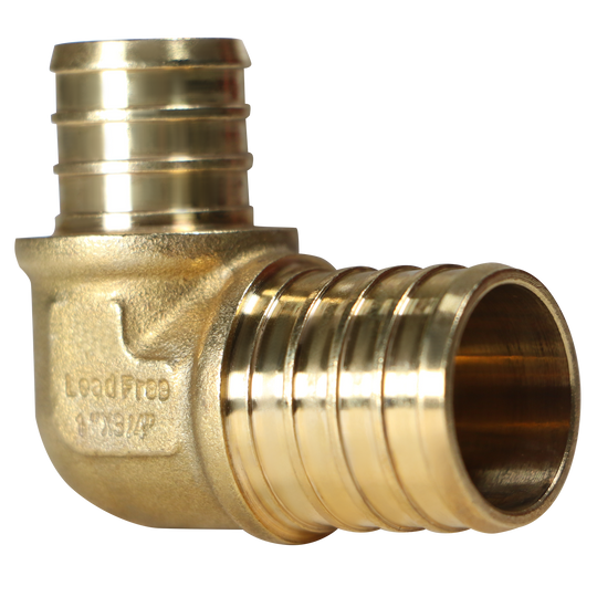 1 inch x 3/4 inch PEX-B Barb Elbow