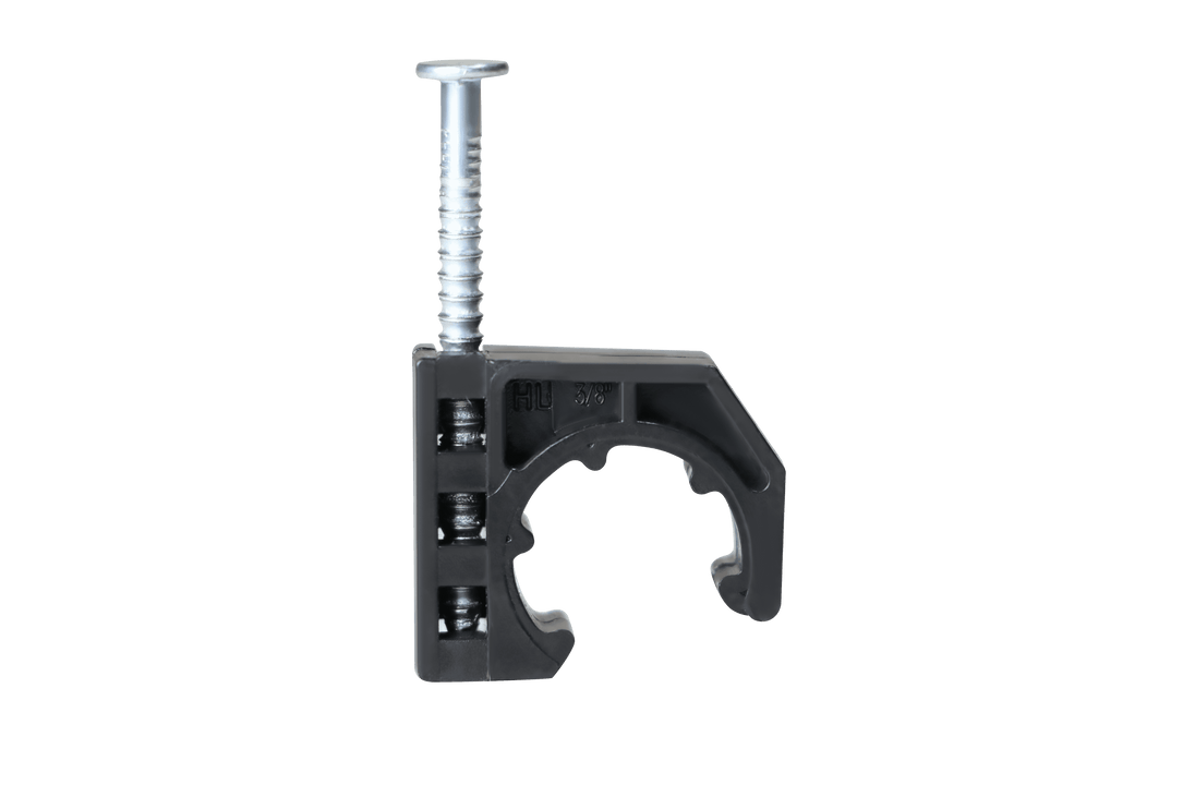 3/8 Inch J-Hook with Nail For Pex Tubing Pipe Support