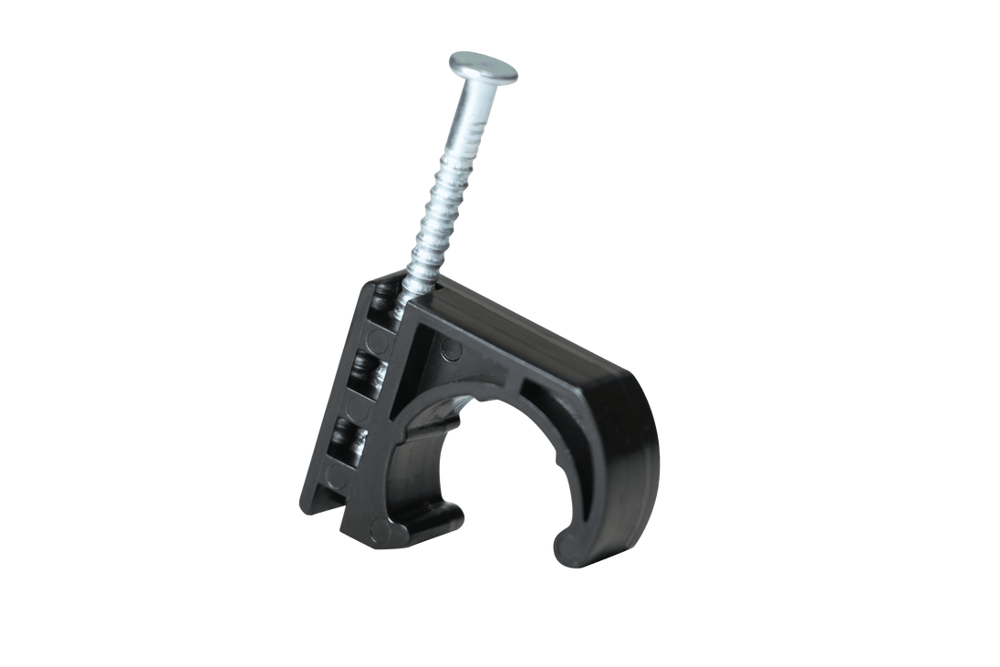 1/2 Inch J-Hook with Nail For Pex Tubing Pipe Support