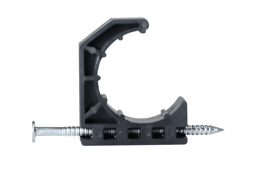 1 Inch J-Hook with Nail For Pex Tubing Pipe Support