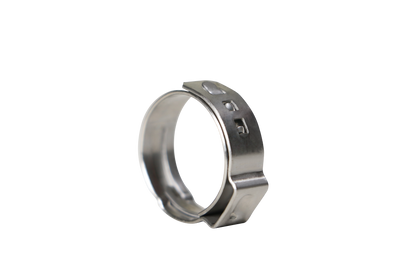PEX 304 Stainless Steel Cinch Crimp Ring Measuring 1/2 Inch PEX Steel Cinch Crimp Ring Specifically Pex Barb Crimp Cinch