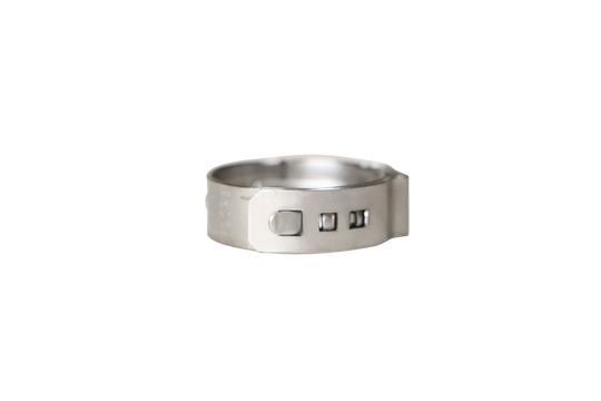 3/4 Inch PEX-B Barb Steel Cinch Crimp Ring PEX 304