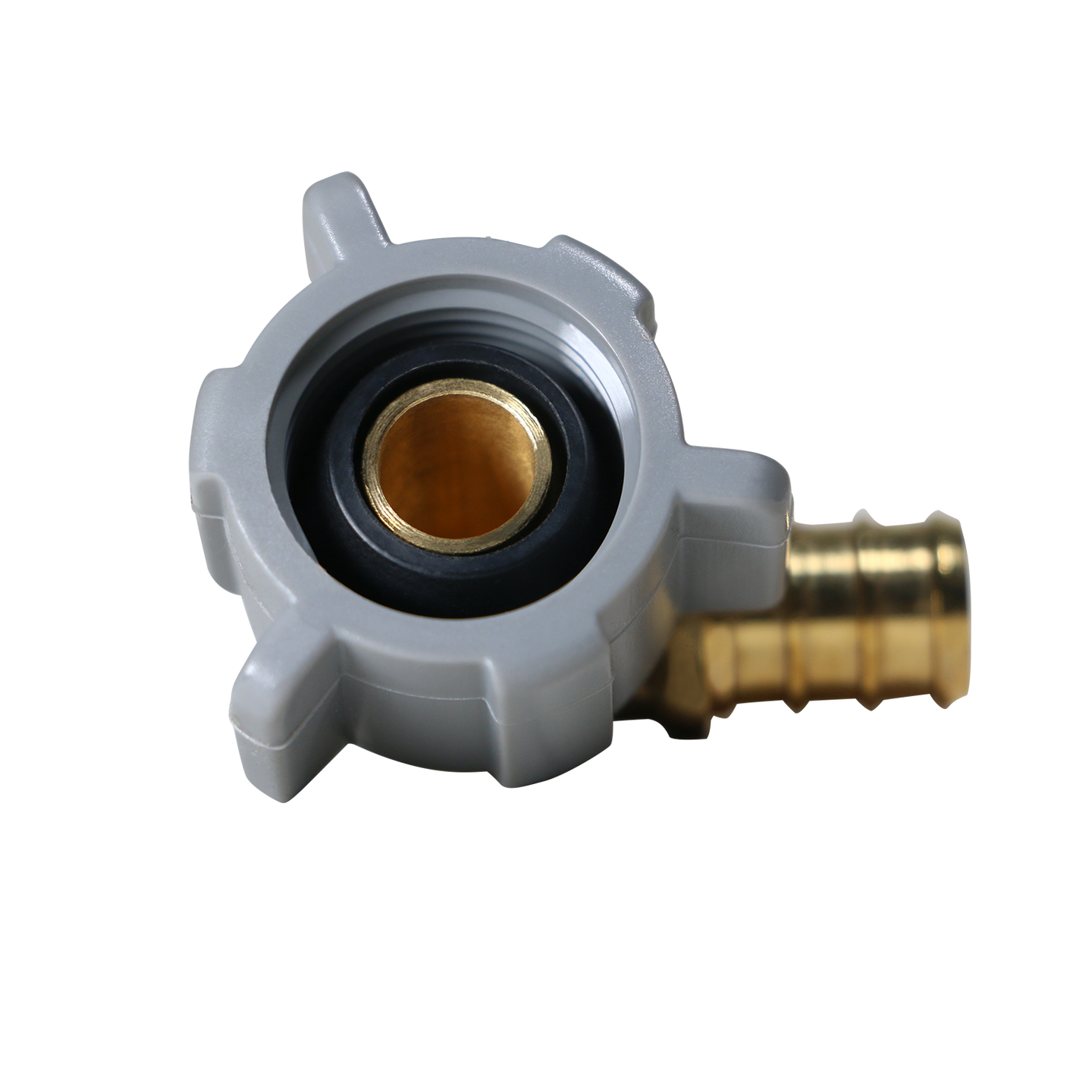 1/2 Inch PEX-B Barb x 1/2 Inch FNPT Swivel Elbow