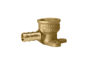 3/8 inch PEX-B Barb x 3/8 inch FNPT Elbow Drop Ear