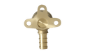 3/8 inch PEX-B Barb x 3/8 inch FNPT Elbow Drop Ear
