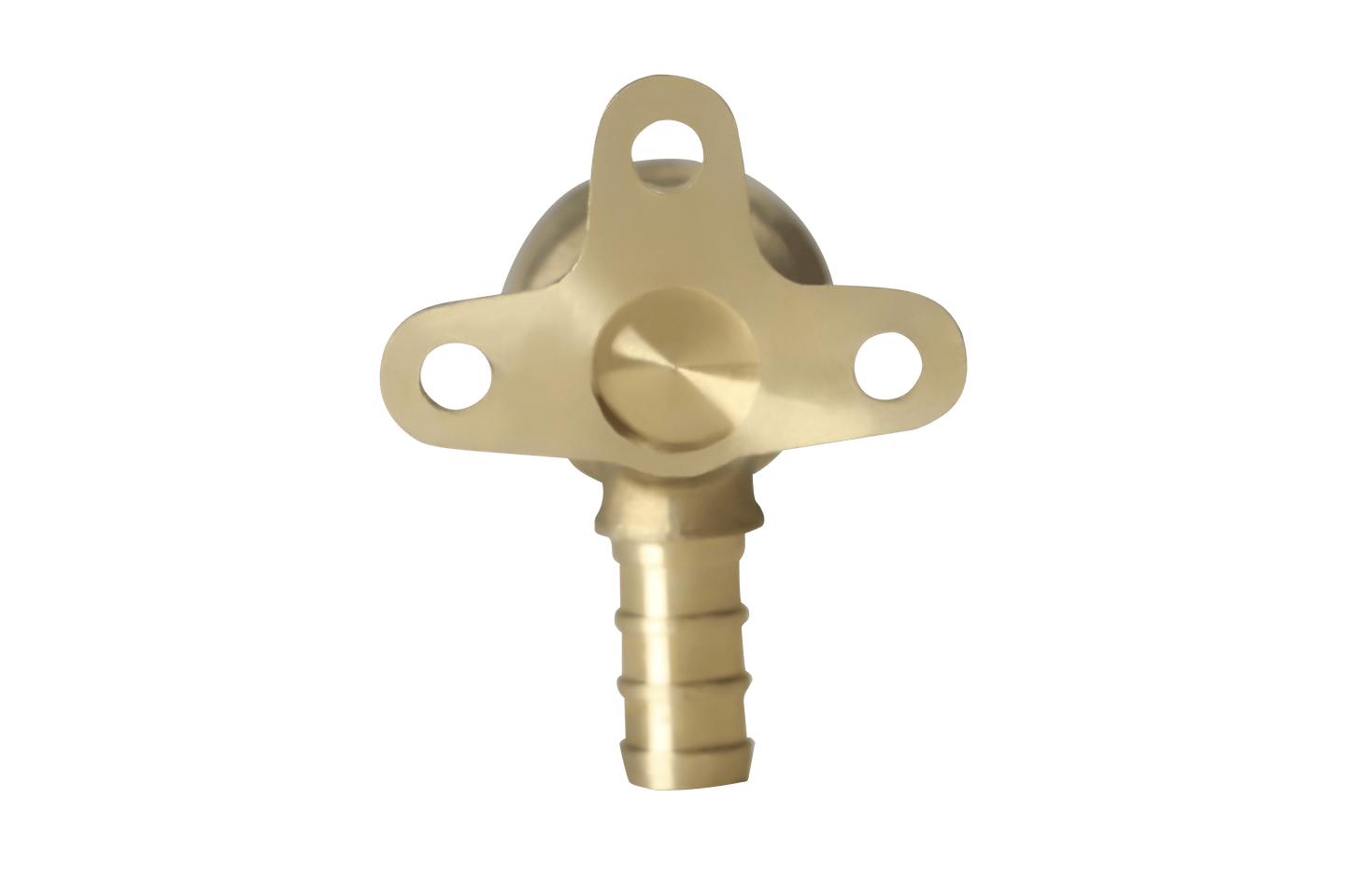 3/8 inch PEX-B Barb x 3/8 inch FNPT Elbow Drop Ear