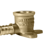 1/2 inch PEX-B Barb x 1/2 inch FNPT Elbow Drop Ear