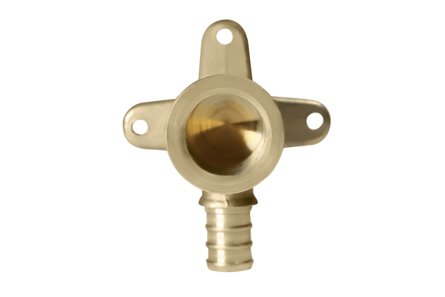 1/2 inch PEX-B Barb x 1/2 inch FNPT Elbow Drop Ear