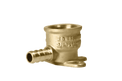 3/8 inch PEX-B Barb x 1/2 inch FNPT Elbow Drop Ear