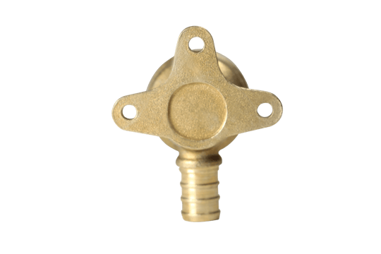 1/2 inch PEX-B Barb x 3/4 inch FNPT Elbow Drop Ear