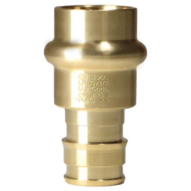 1/2 Inch Pex-A Expansion x 1/2 Inch Press Coupling