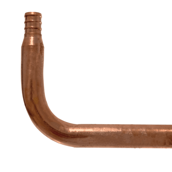 1/2 inch PEX-B Barb Stub Out Elbow, 3-1/2 inch x 6 inch
