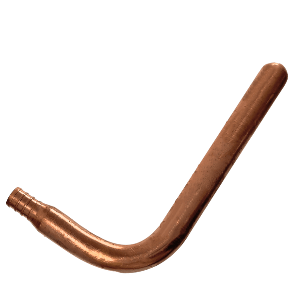 1/2 inch PEX-B Barb Stub Out Elbow, 3-1/2 inch x 6 inch