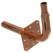 1/2 inch PEX-B Barb Stub Out Elbow with Flange, 3-1/2 inch x 6 inch
